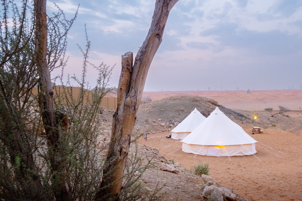 Sharjah launches Mleiha Glamping 