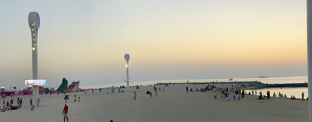 Dubai opens three new beaches for night swimming