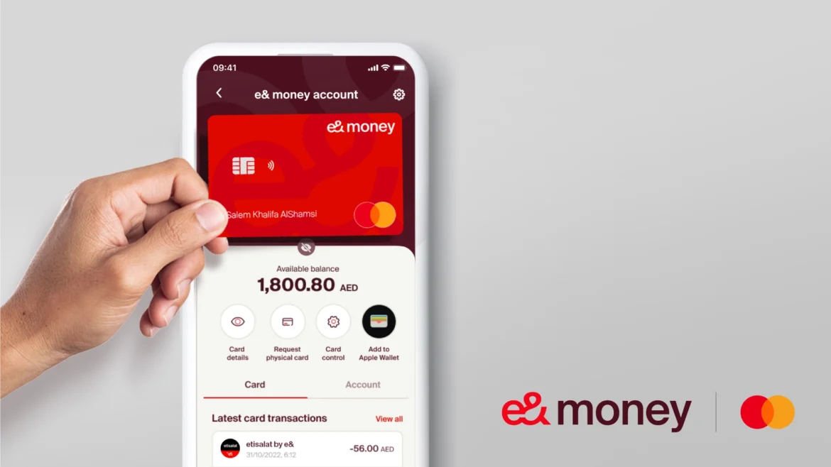 UAE: e& money launches prepaid card with cash rewards