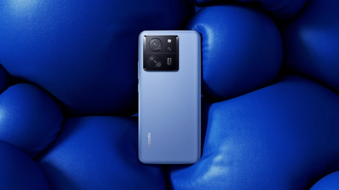 Xiaomi 13T Pro in BioComfort vegan leather in Alpine Blue Xiaomi 13T Series price in UAE