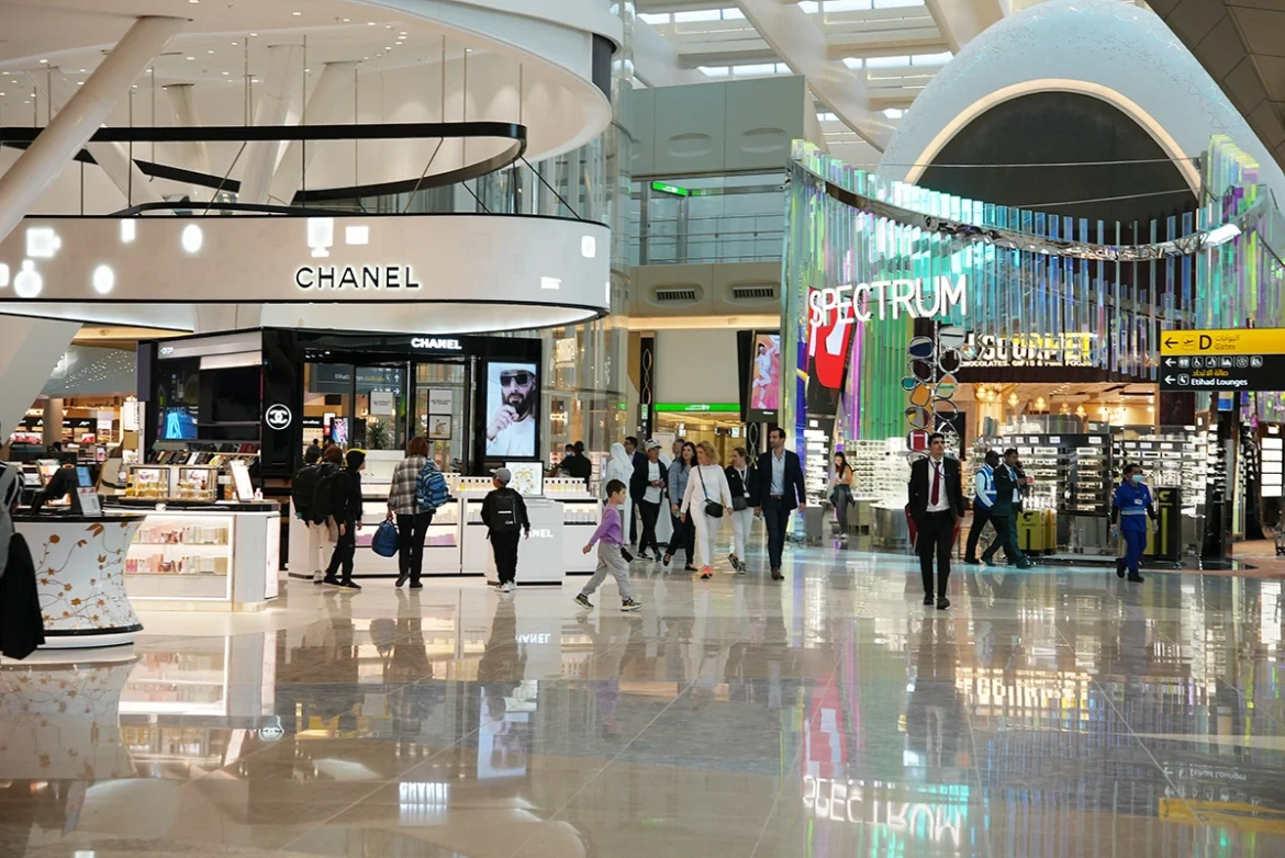 AUH-terminal-A UAE travel rules for carrying cash and jewellery