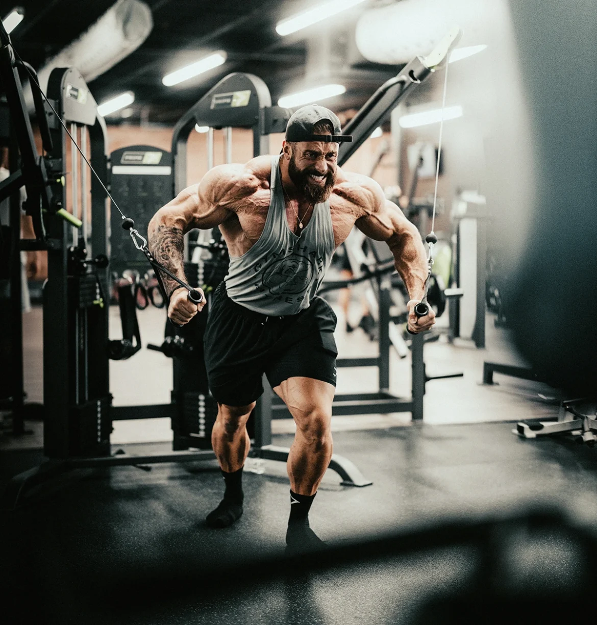 Chris Bumstead in Dubai Five-time Mr. Olympia champion Chris Bumstead in Dubai