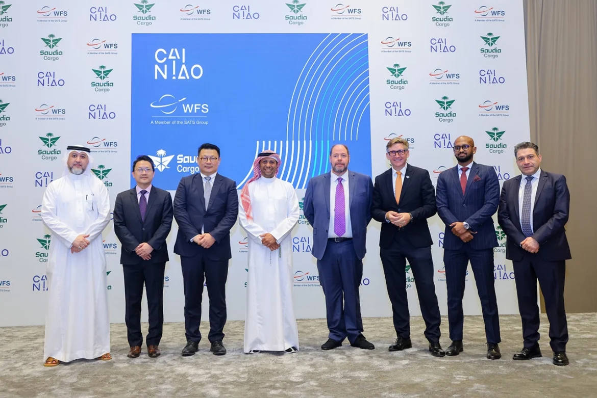 Saudia Cargo, Cainiao and WFS/SATS announce partnership