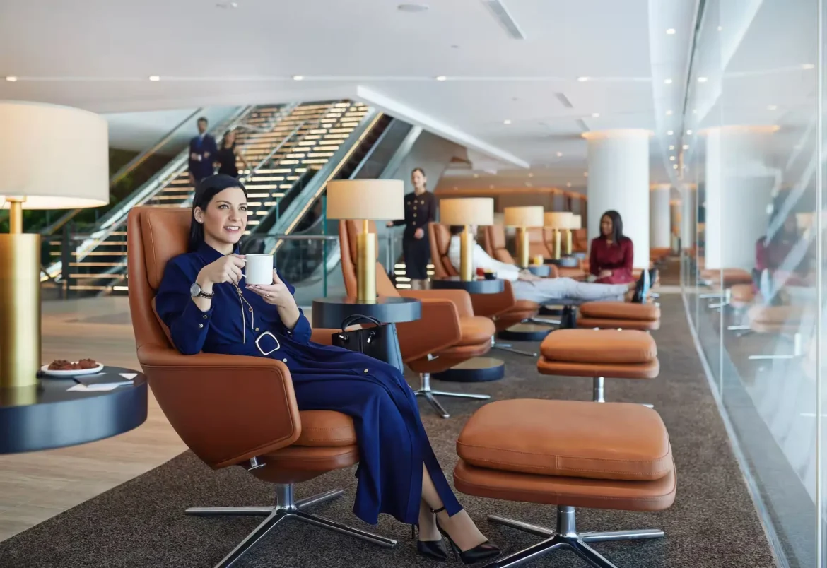Etihad premium lounges at Abu Dhabi airport Terminal A Abu Dhabi airport Terminal A new premium lounges
