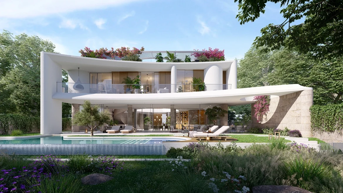 LUNA_REAR FACADE_EARTH (1) Al Futtaim’s luxury mansions at Tilal Al Ghaf