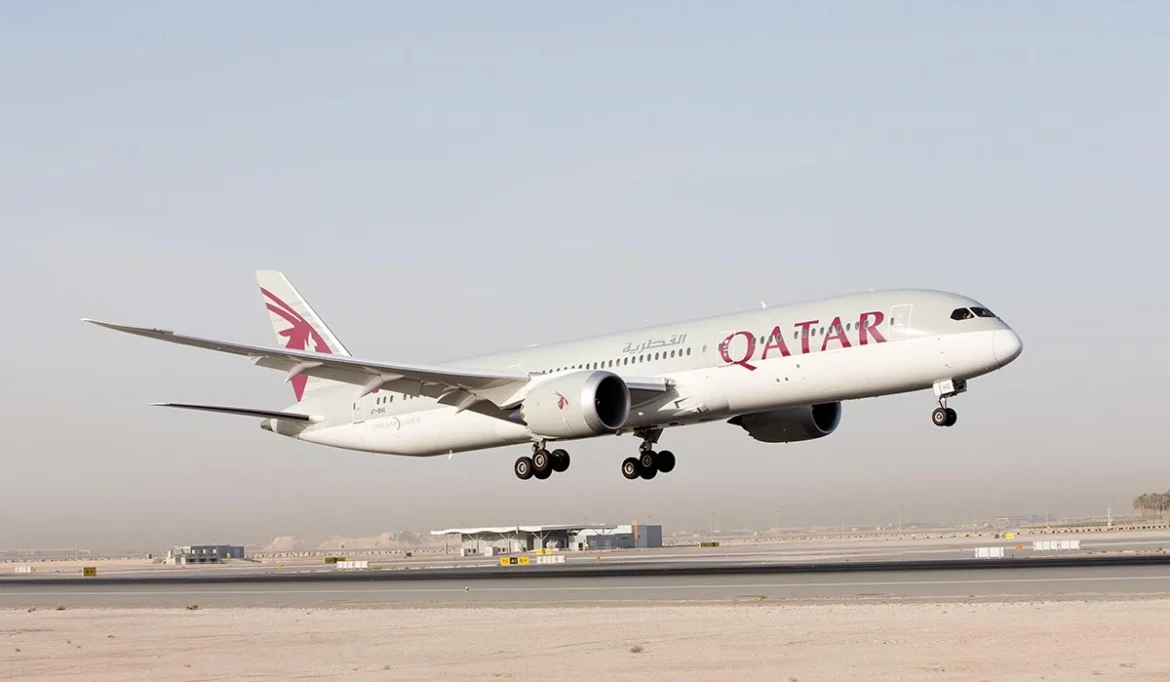 Qatar Airways at Dubai Airshow 2023