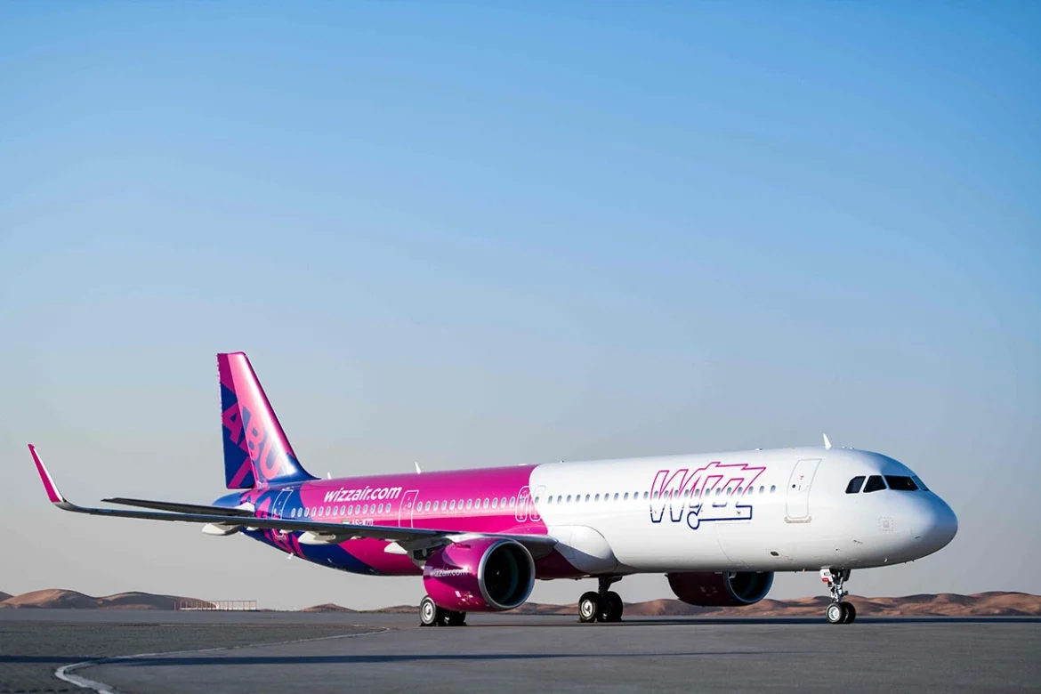 Wizz Air flights from Terminal A, Abu Dhabi International Airport