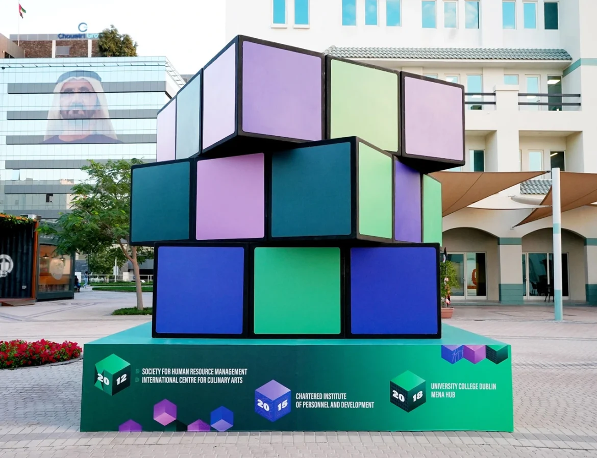 Dubai Knowledge Park Dubai Knowledge Park breaks Guinness World Record for largest Rubik's Cube