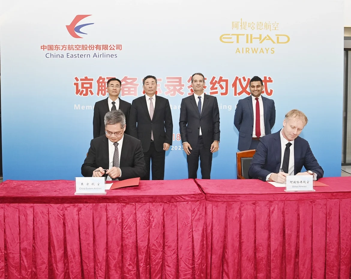 Etihad Airways, China Eastern Airlines Etihad Airways, China Eastern Airlines