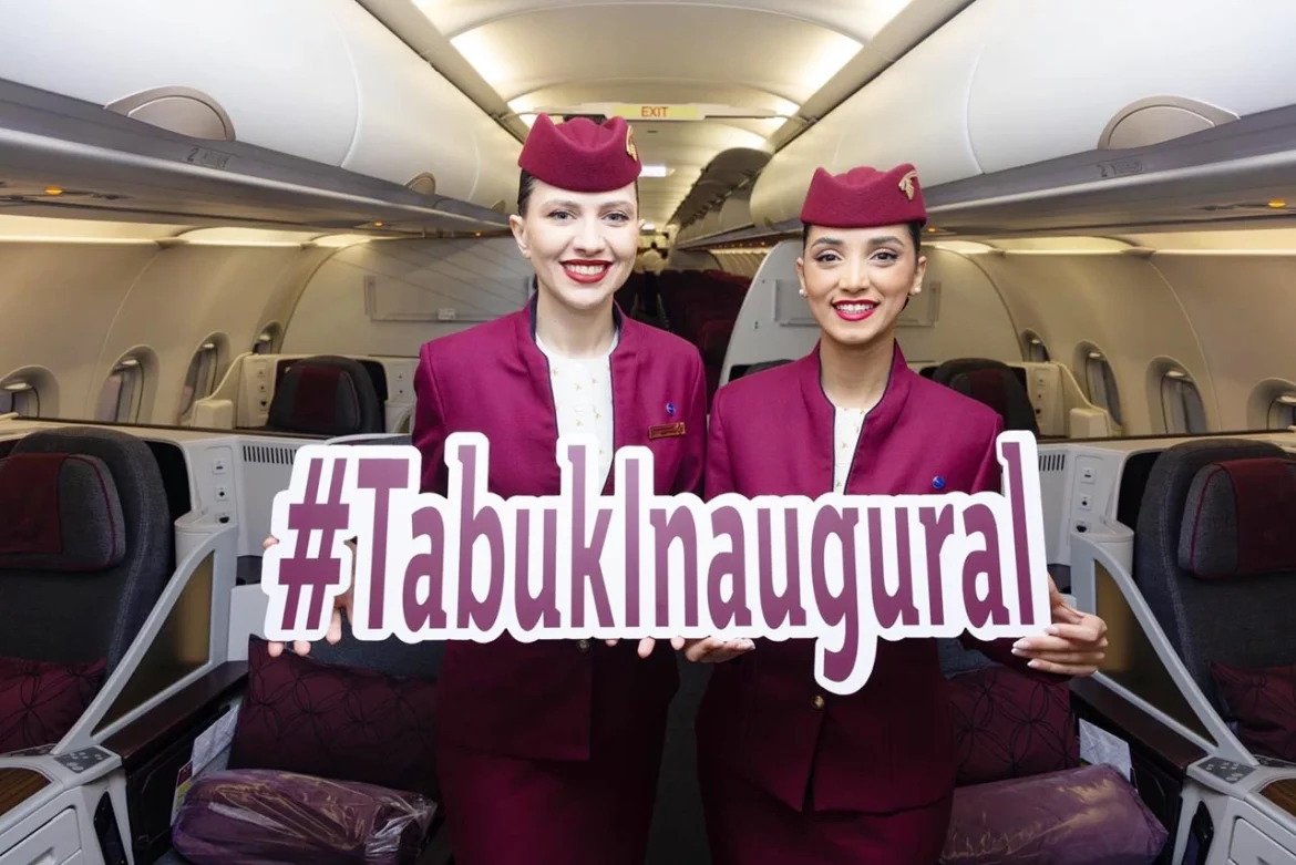 Qatar Airways starts Doha to Tabuk flights
