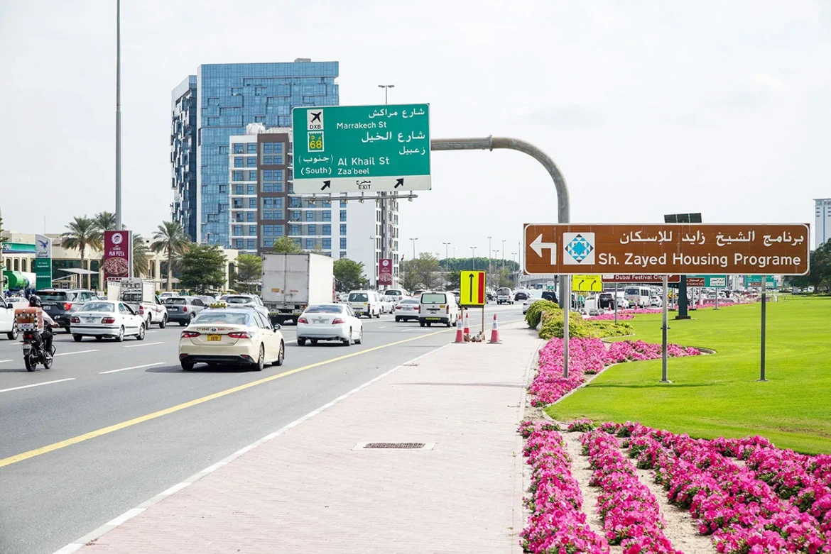 Dubai al khail road How RTA projects helped cut travel time on Dubai roads