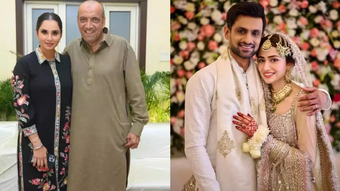 Sania mirze father Sania Mirza's father