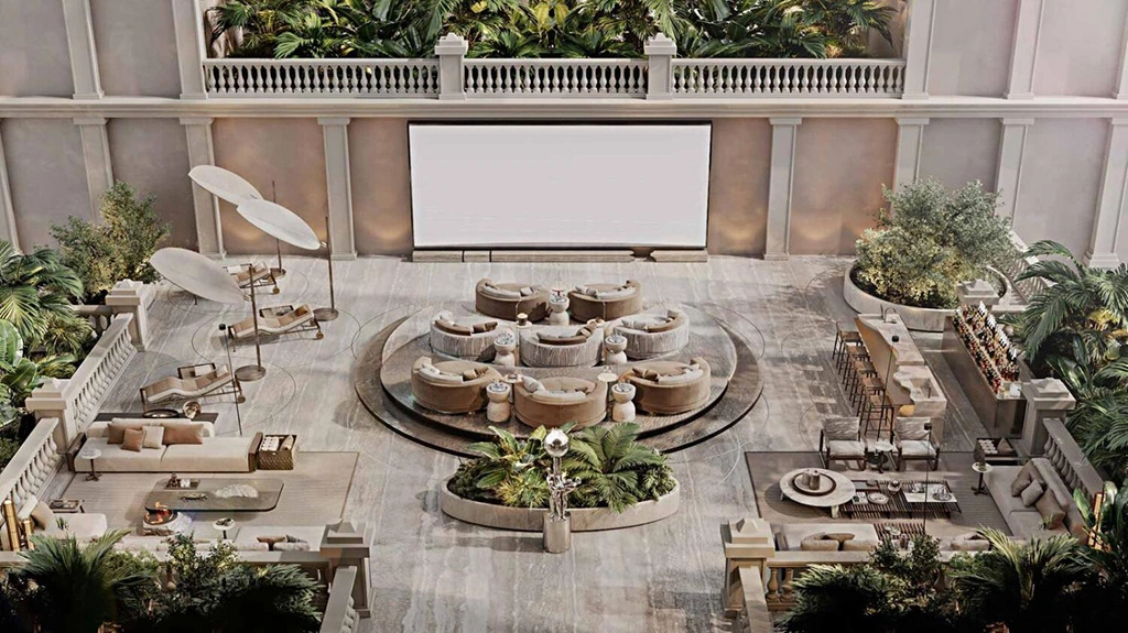 Super Penthouse R1, Raffles The Palm Dubai Residences