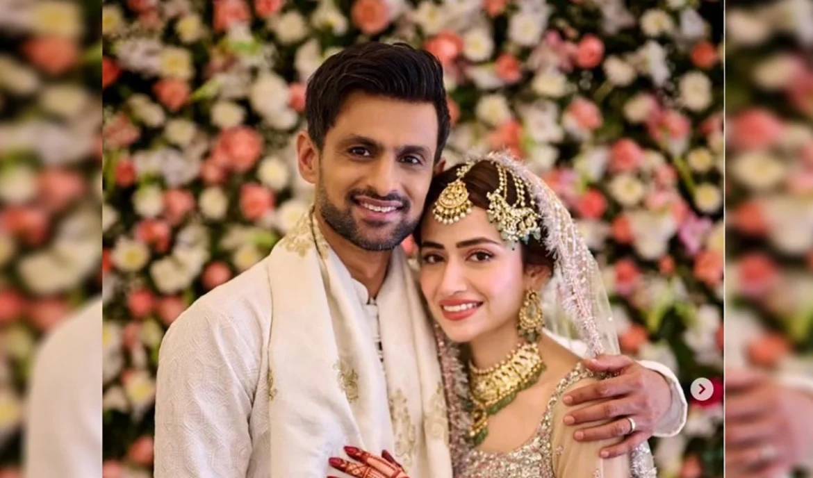 shoaib-malik-marriage-sana-javed Who is Pakistani actor Sana Javed, Shoaib Malik new wife.