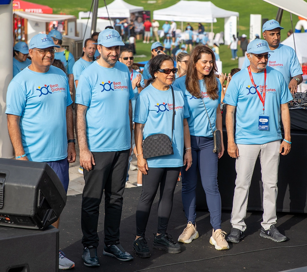 Beat Diabetes walk Dubai