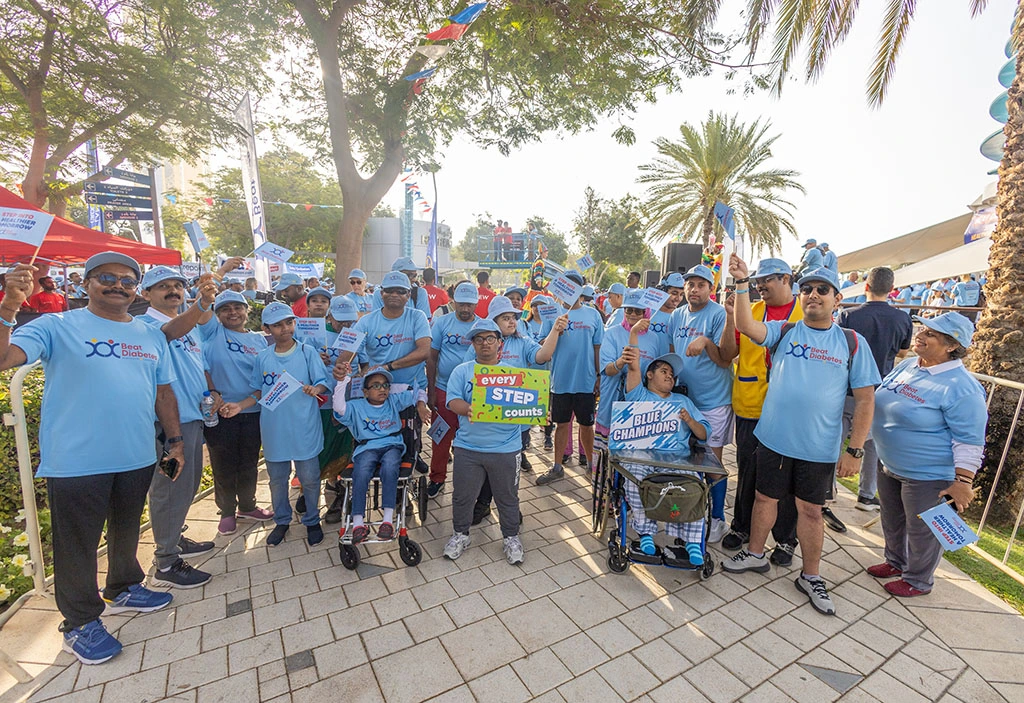 Beat Diabetes walk Dubai
