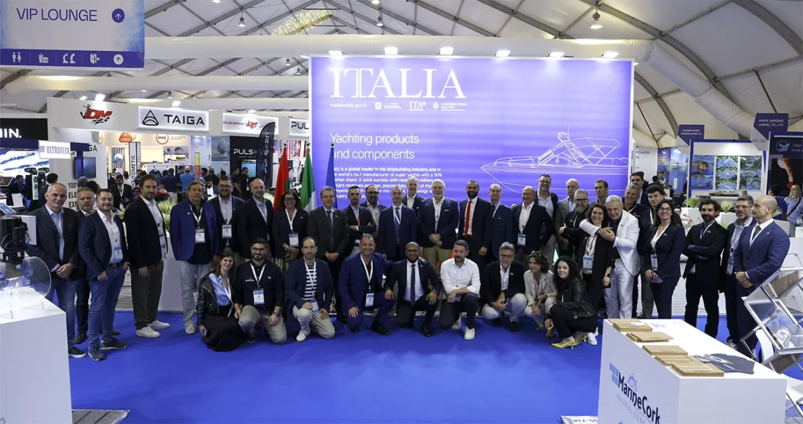 Italy Pavilion at the Dubai International Boat Show 