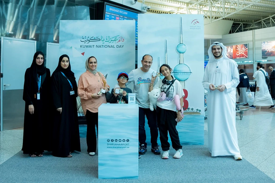 Sharjah Airport welcomes Kuwaiti passengers
