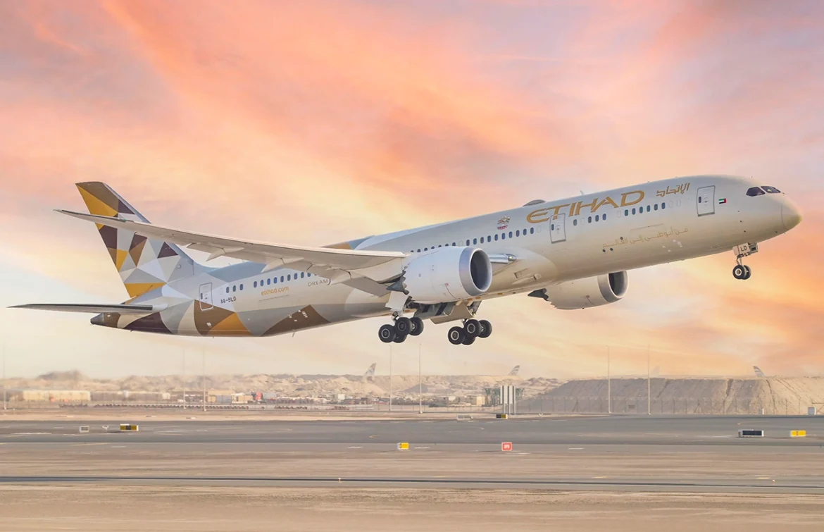 Etihad Airways Boeing 787 Dreamliner LR Etihad Airways