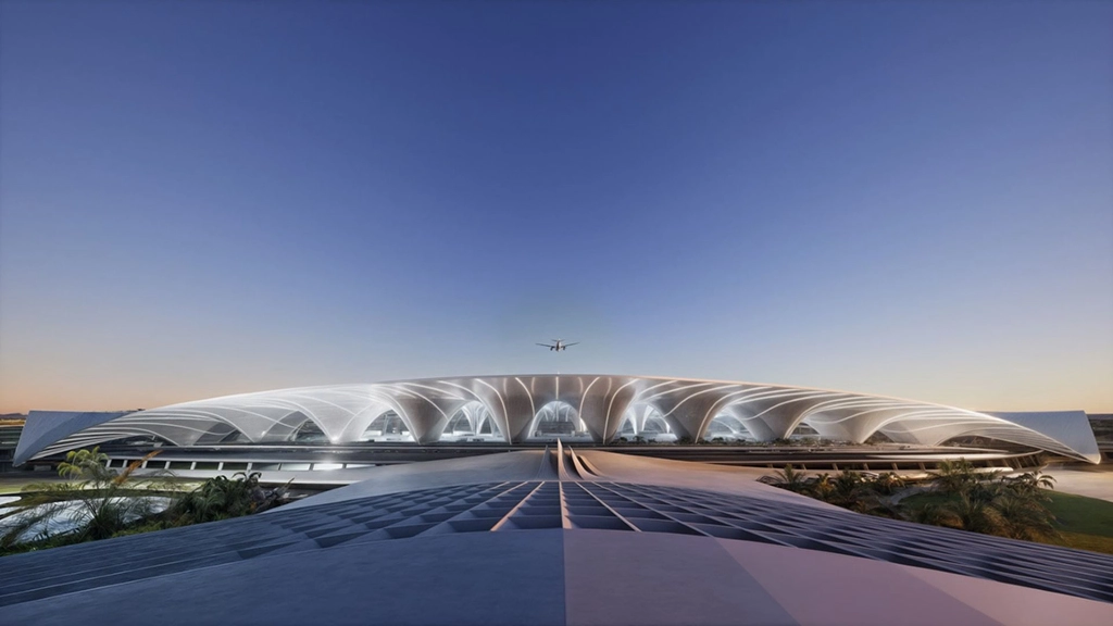 New passenger terminal at Al Maktoum International Airport