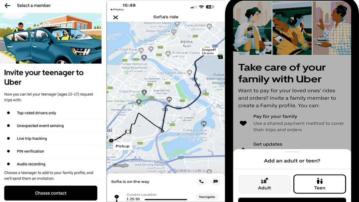 Uber launches Teen Accounts in the UAE