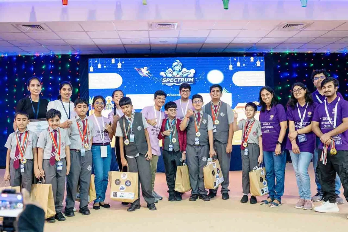 Participants and attendees in the Spectrum 2024 at BITS Pilani Dubai Campus BITS Pilani Dubai Campus