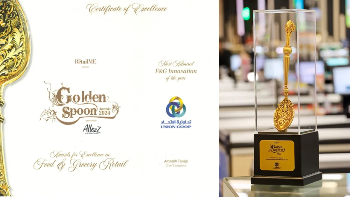 Union Coop wins award for innovation in food and grocery retail