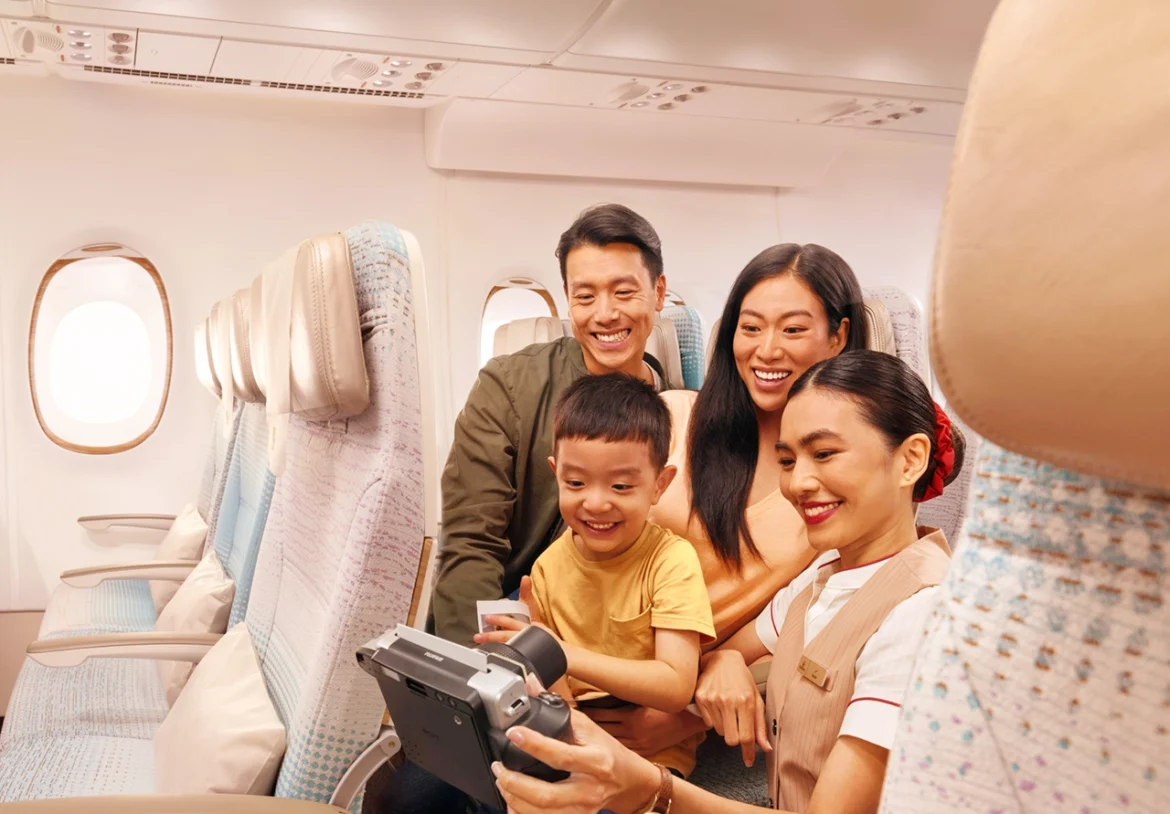 Emirates shares tips for families flying during summer season