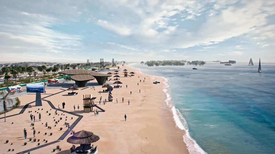 Longest beach in Dubai at Jebel Ali1 Jebel Ali Beach Development Project