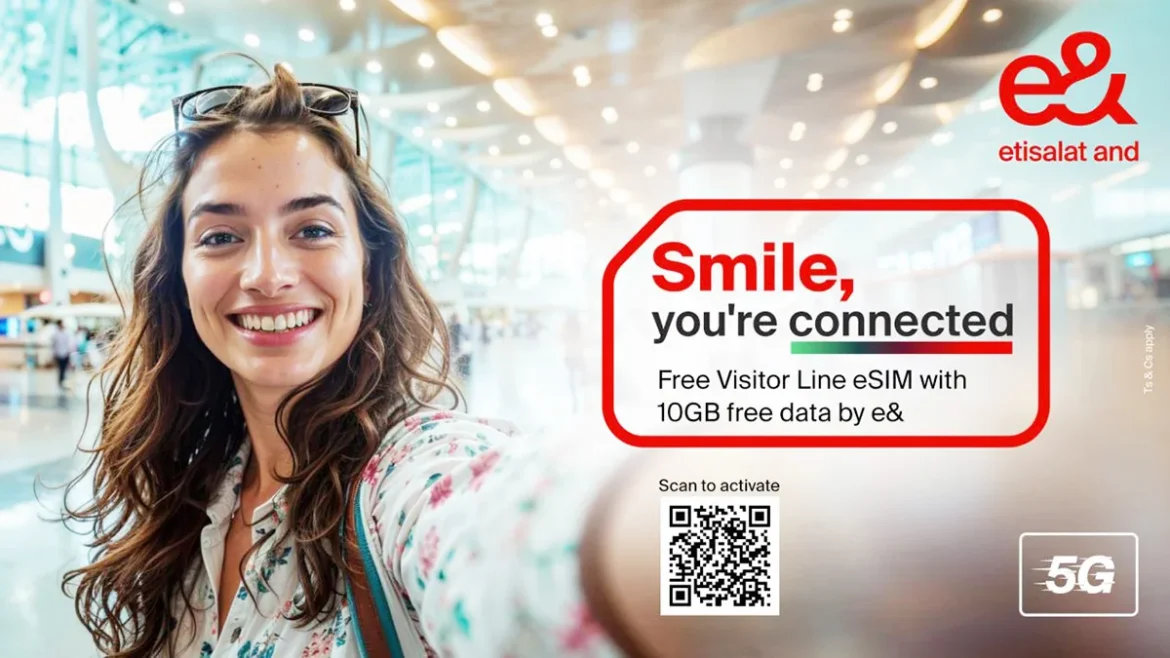 Visitors in UAE to get free eSIM with 10GB data