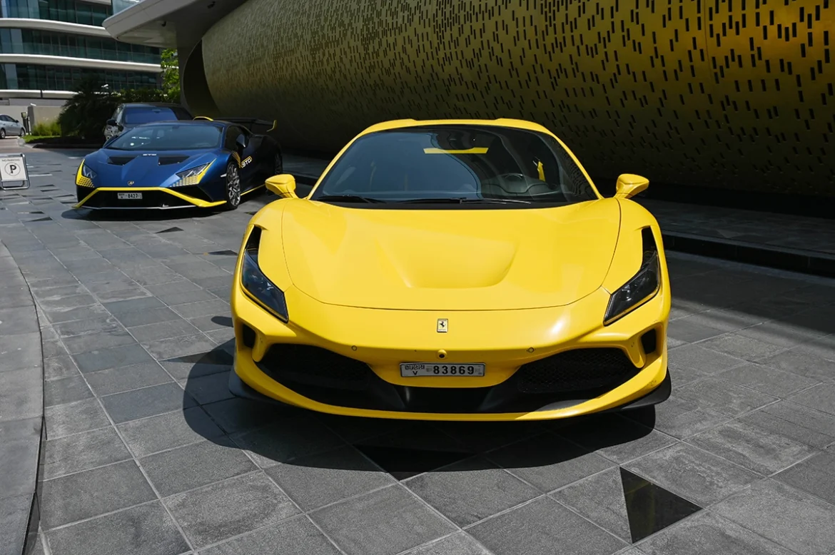 eZhire Ferrari 1 eZhire becomes Largest B2C rental car service in UAE