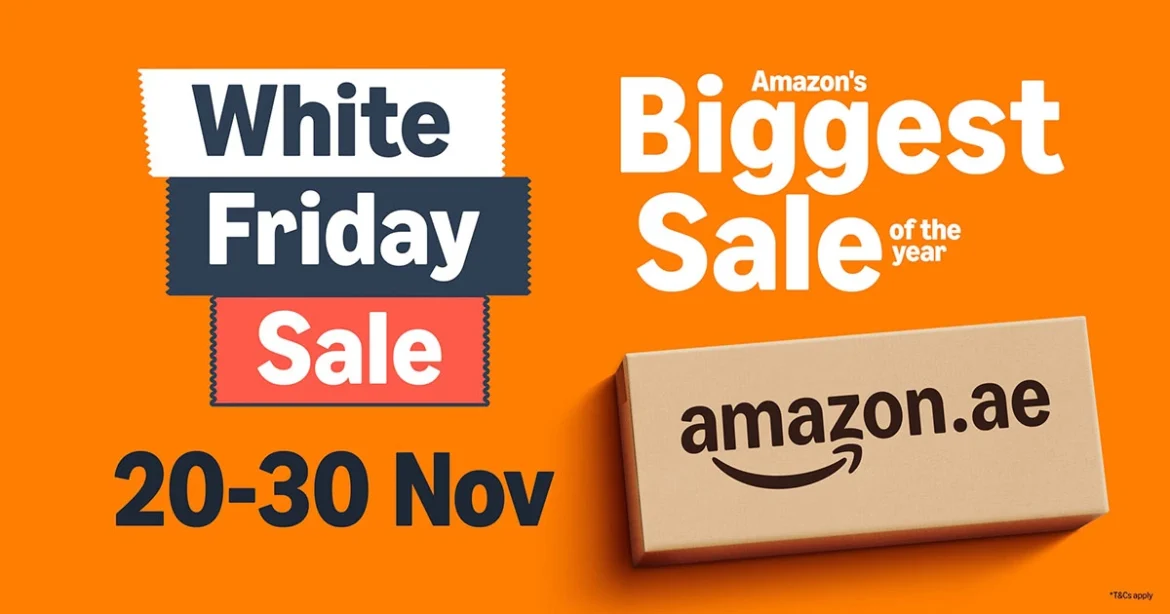 Amazon.ae White Friday Sale 1 Amazon.ae announces up to 70% discount in White Friday Sale
