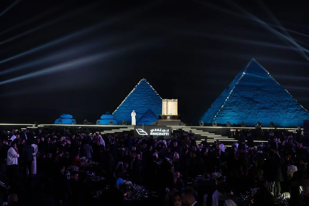 Binghatti Skyrise Binghatti lightens Egypt’s pyramids of Giza with Dhs5 billion Skyrise project