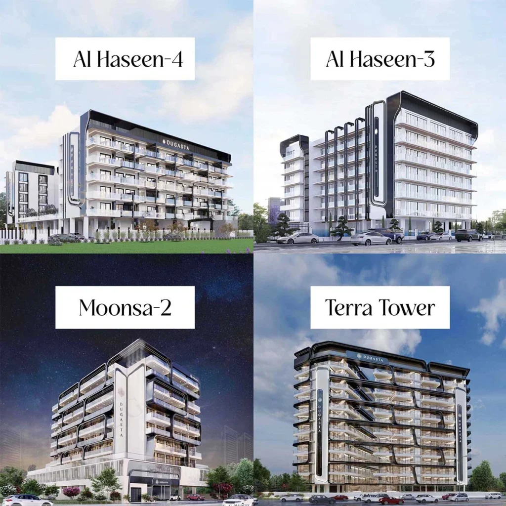 Dugasta projects in Dubai
