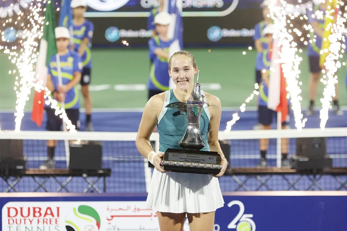 Mirra Andreeva beats Clara Tauson in Dubai to become youngest WTA 1000 champion Mirra Andreeva beats Clara Tauson in Dubai to become youngest WTA 1000 champion