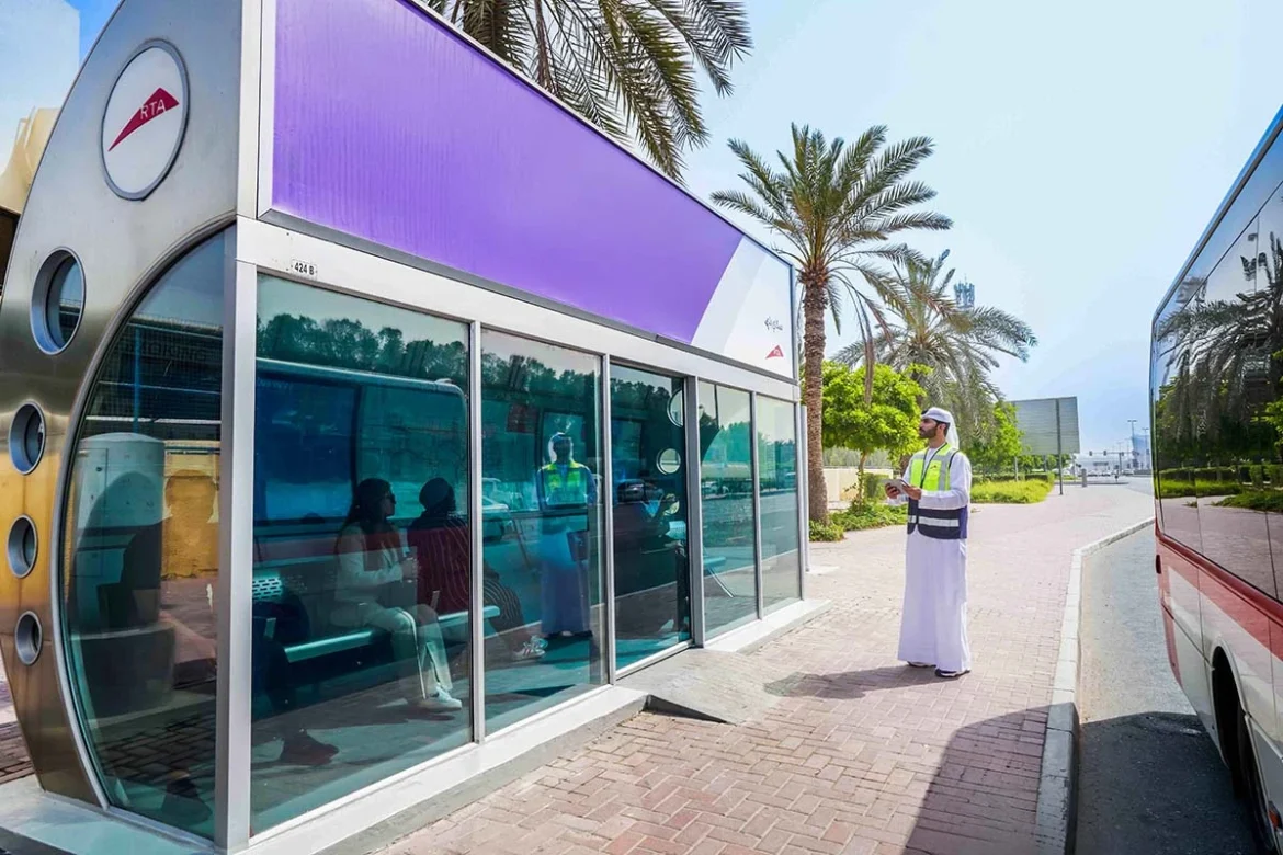 AC bus shelter in dubai Dubai ensures public comfort with AC bus shelters