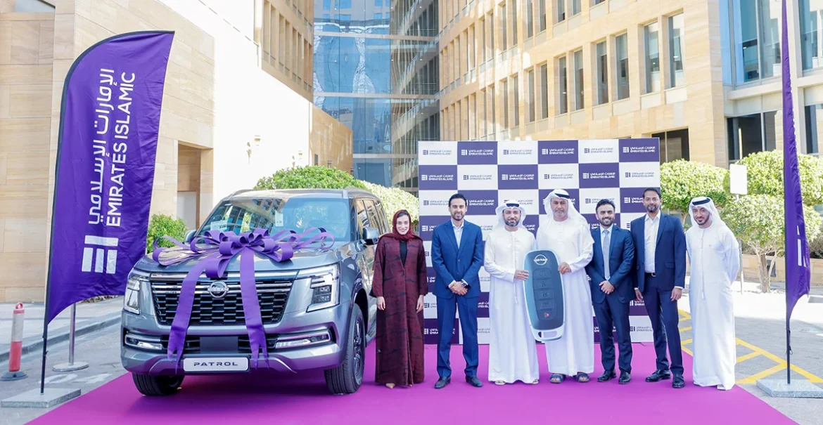 A UAE national has won a brand-new 2025 Nissan Patrol in a recent raffle draw conducted by Emirates Islamic, following a two-month campaign encouraging debit card use among its customers.