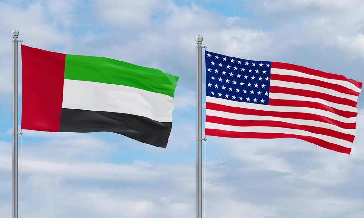 UAE-US flags