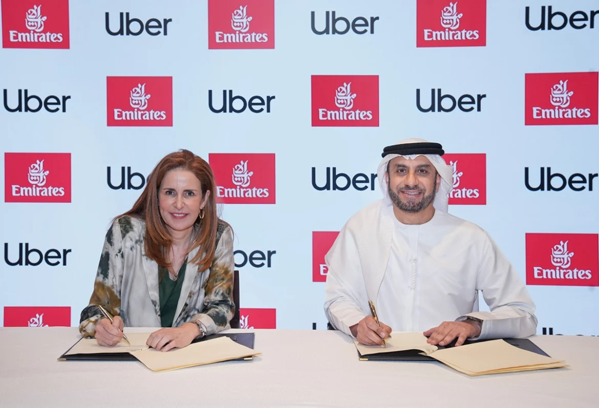 Emirates airline and Uber partner to simplify passenger travel