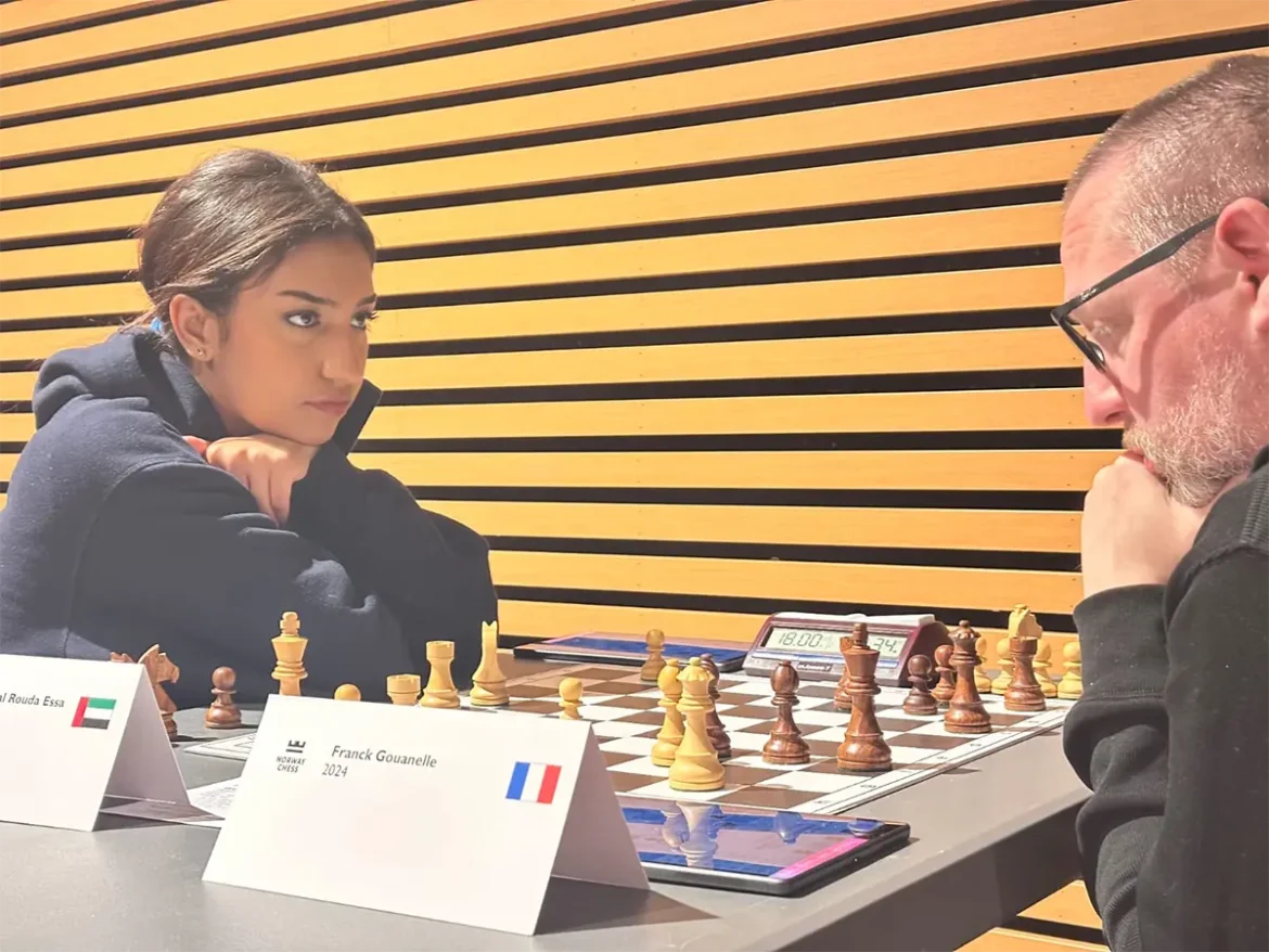 UAE chess player Rouda Al Serkal UAE chess player Rouda Al Serkal