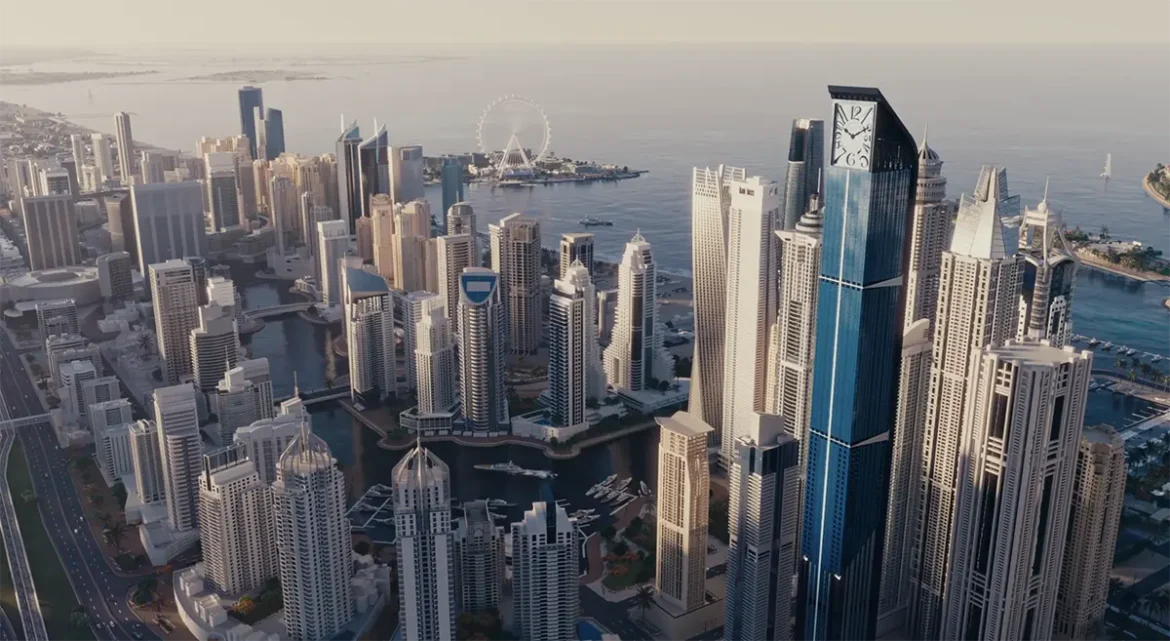 Franck Muller Aeternitas Tower, Dubai 3 Permasteelisa to build façade for Franck Muller tower