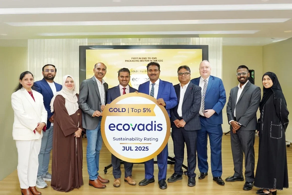 Hotpack Hotpack awarded EcoVadis Gold Medal for sustainability