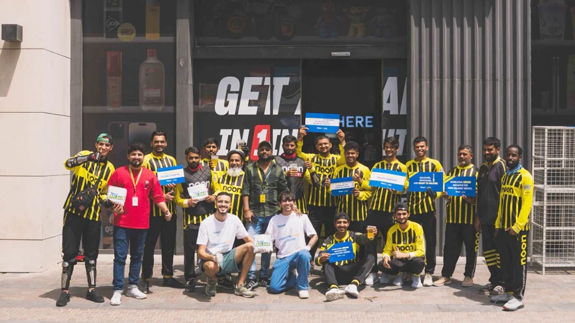 Noon and Fast&Up Noon delivery riders get hydration boost through new Fast&Up partnership