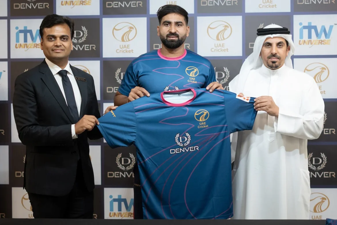 Saurabh Gupta, MD and CEO of Hamilton Sciences Group (Denver), Muhammad Waseem, Captain UAE Cricket Team Saurabh Gupta, MD and CEO of Hamilton Sciences Group (Denver), Muhammad Waseem, Captain UAE Cricket Team