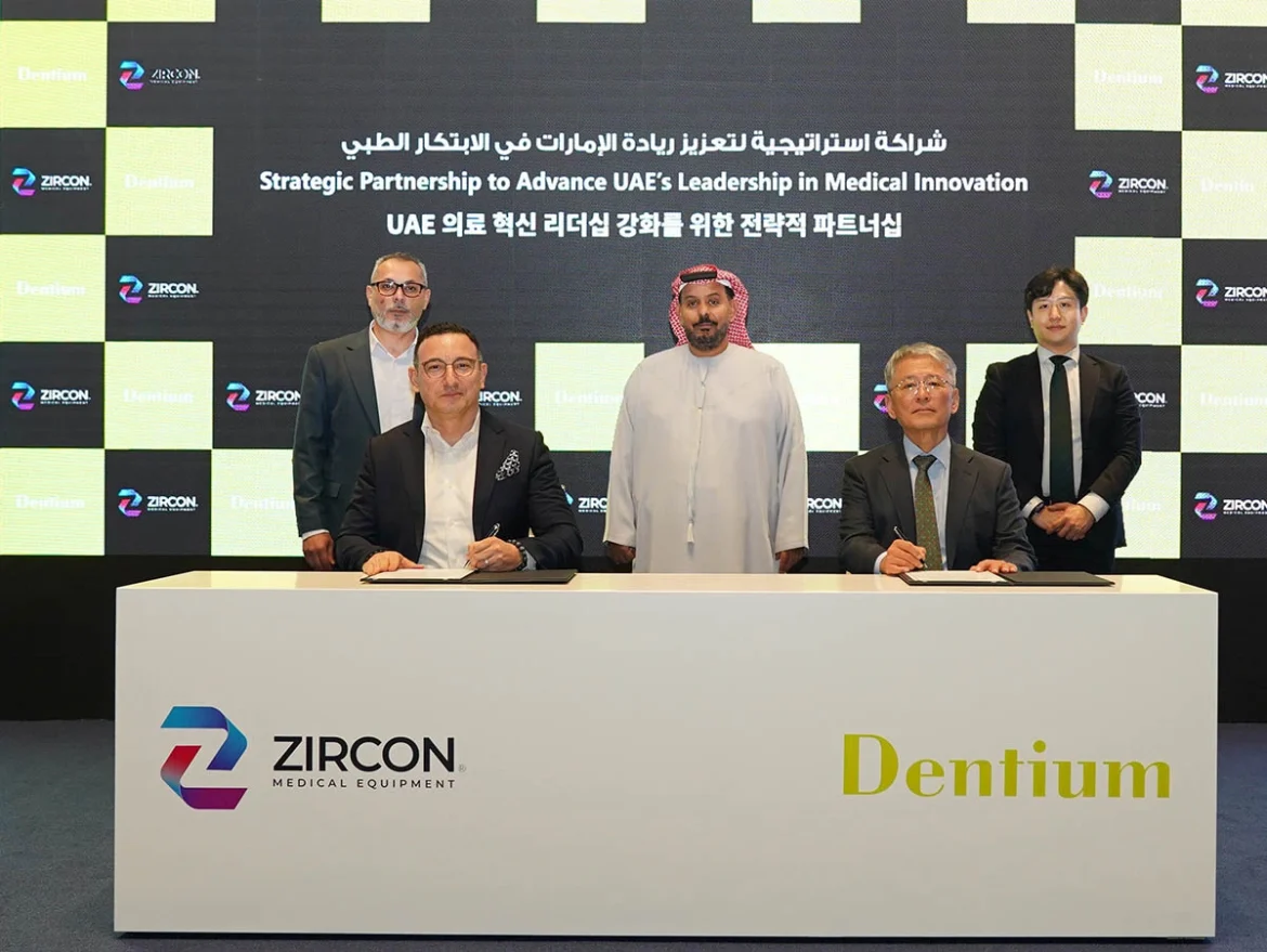 Zircon Medical Equipment and Dentium sign strategic partnership in UAE