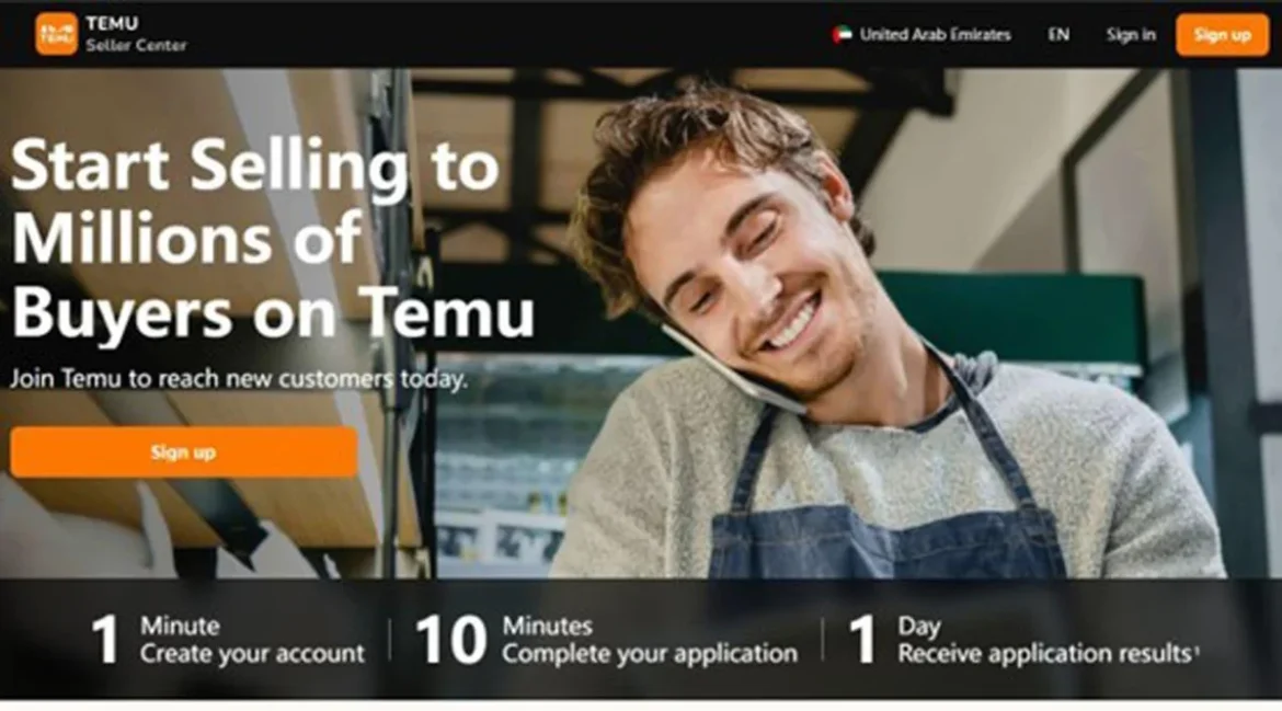 Temu’s Local Seller Program UAE