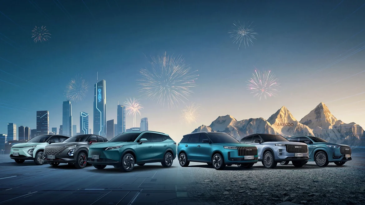 OMODA & JAECOO approach one million global sales milestone