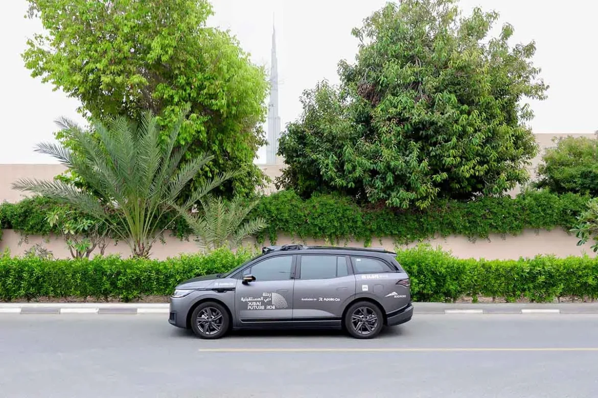 Driverless taxi service rolls out in Dubai via Apollo Go