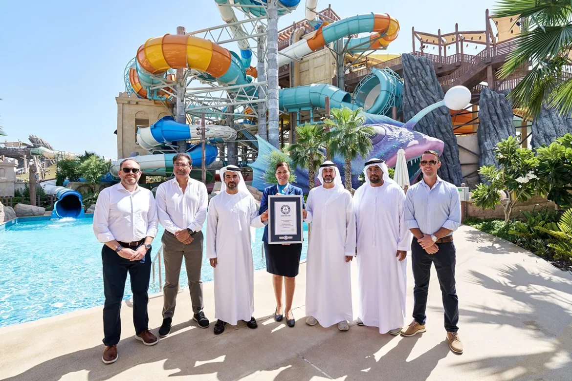 Yas Waterworld sets Guinness record with 55 waterslides