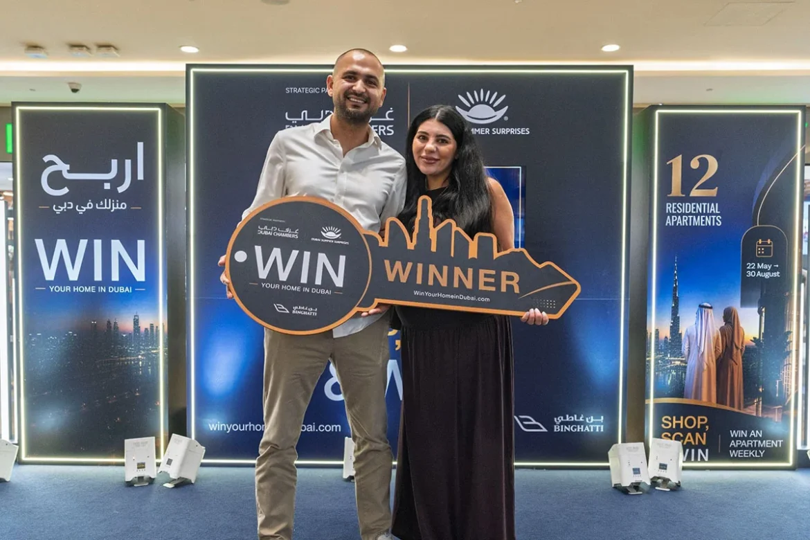 Lebanese resident wins Dubai studio apartment in citywide shopping campaign